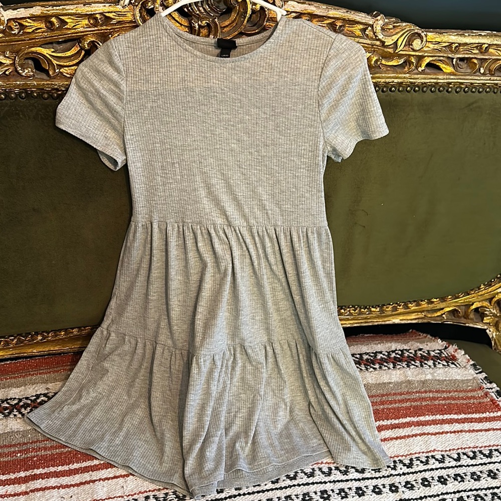 Art class- girls L -grey- ribbed
